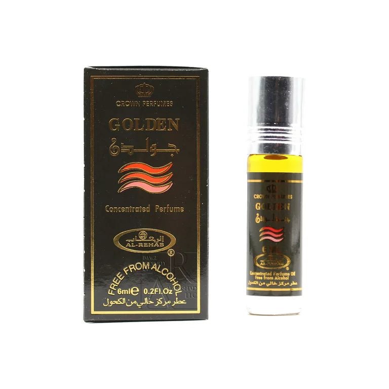 Golden Roll on Oil (6ml) by Al Rehab - Abeer FragranceAl Rehab