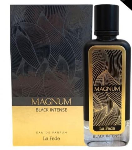 Magnum Black Intense EDP (100ml) 3.4 fl oz perfume spray by Khadlaj (La Fede) - Abeer FragranceKhadlaj