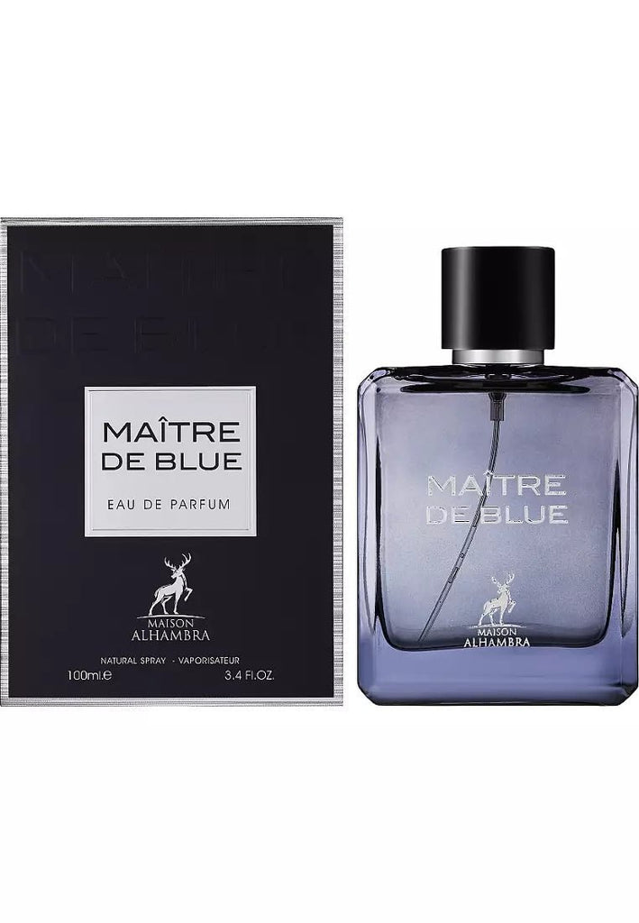 Maitre De Blue EDP (100ml) 3.4 fl oz perfume spray by Maison Al Hambra (Lattafa)) - Abeer FragranceLattafa