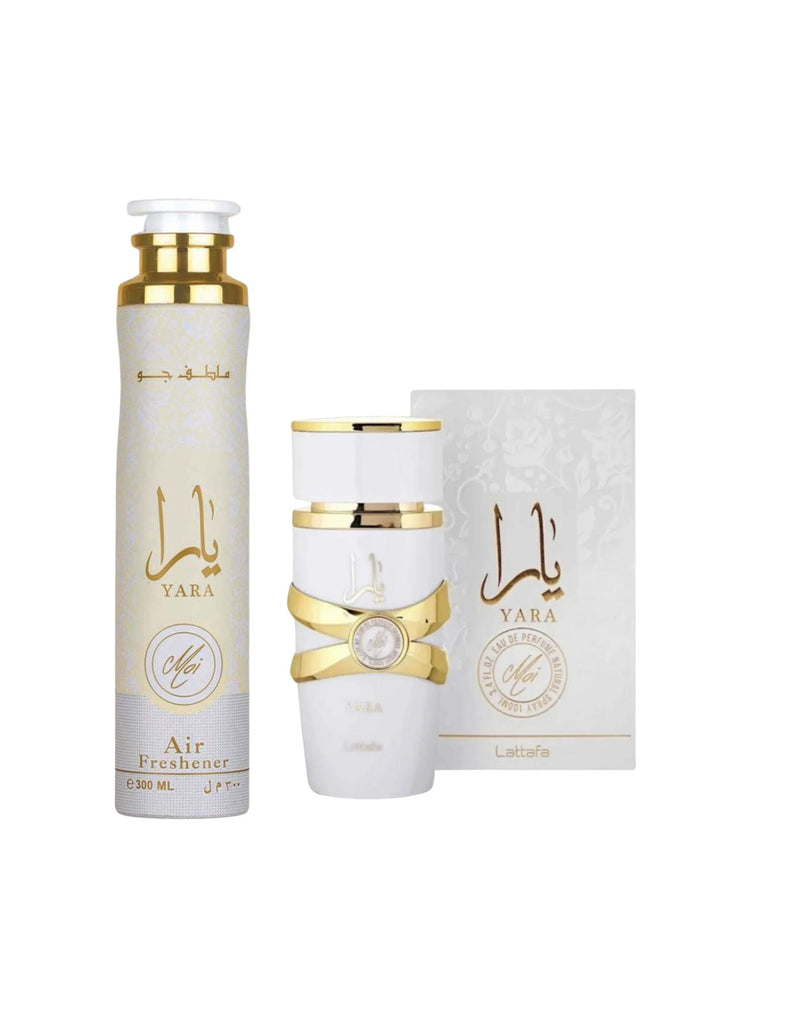 Yara Moi Perfume and Air Freshener Bundle Pack - Abeer FragranceLattafa