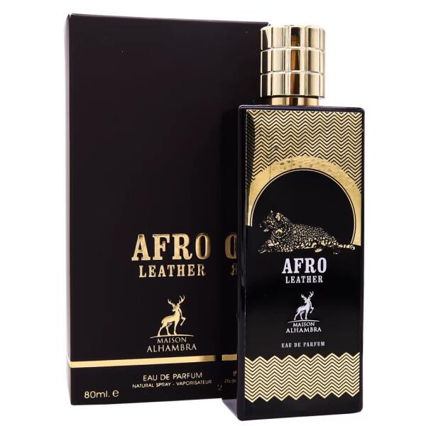 Afro Leather (80ml) EDP perfume spray by Lattafa (Maison Al Hambra) | Abeer Fragrance