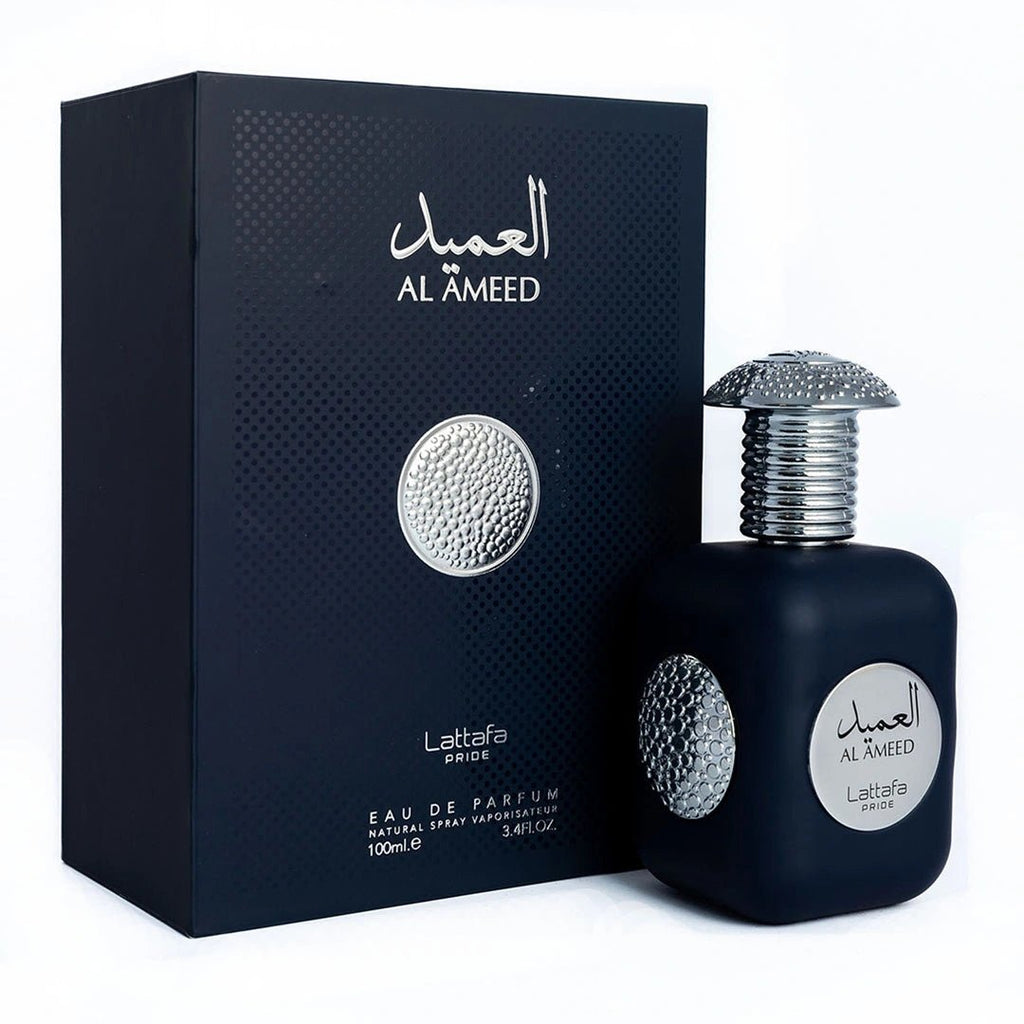 Al Ameed Silver (100ml) EDP 3.4 fl oz by Lattafa Pride | Abeer Fragrance