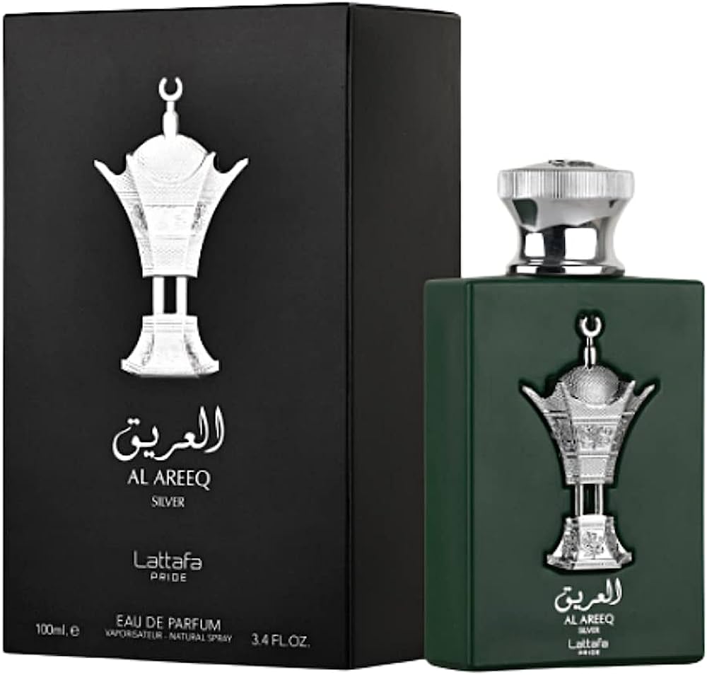 Al Areeq Silver EDP (100ml) 3.4 fl oz perfume spray by Lattafa Pride | Abeer Fragrance