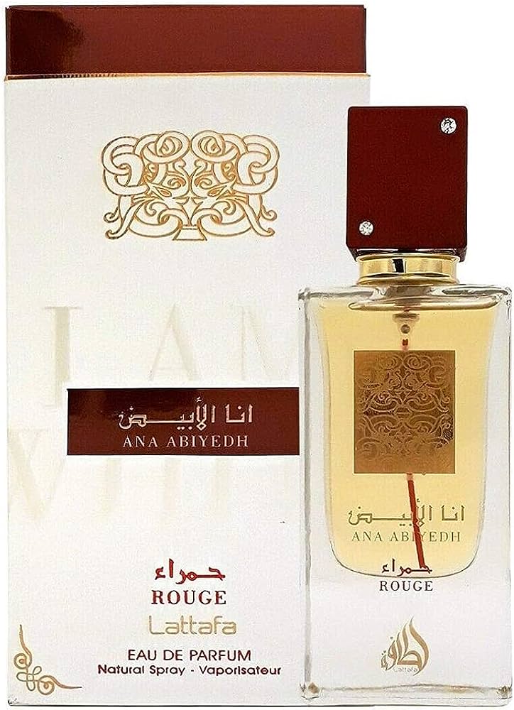 Ana Abiyedh Rouge EDP (100ml) 3.4 fl oz perfume spray by Lattafa | Abeer Fragrance