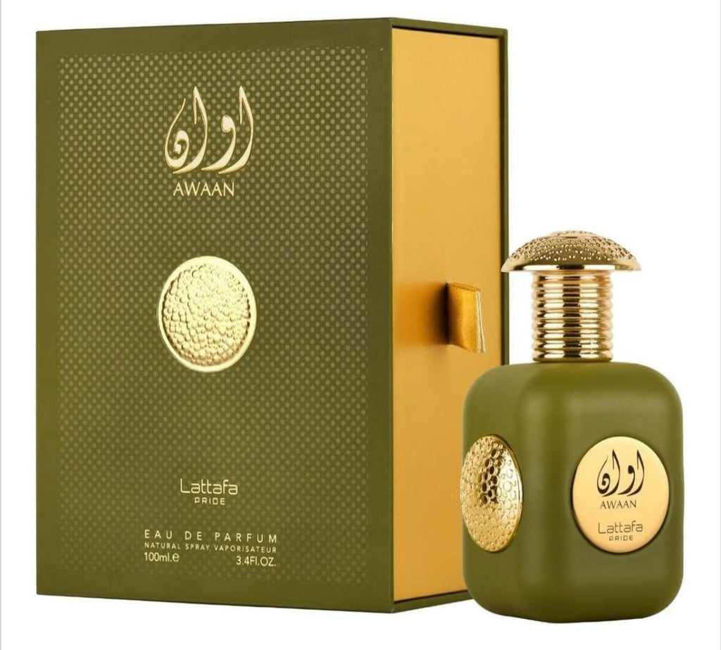 Awaan EDP (100ml) 3.4 fl oz perfume spray by Lattafa Pride | Abeer Fragrance