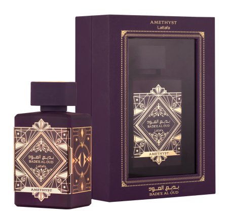 Badee Al Oud Amethyst EDP (100ml) perfume spray by Lattafa | Abeer Fragrance