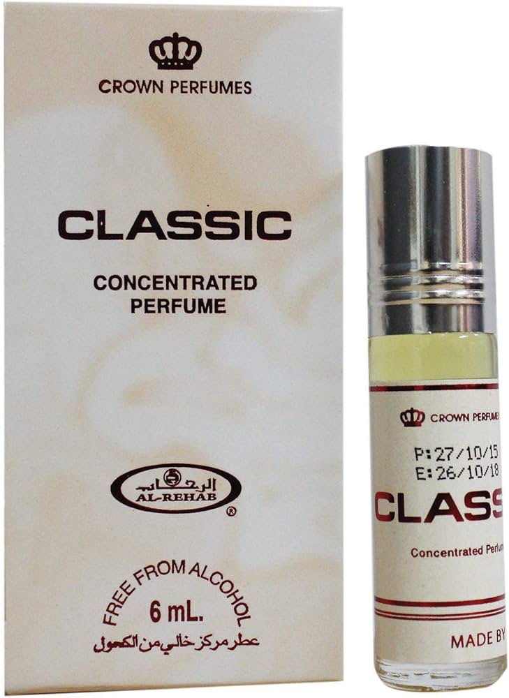 Classic roll on oil (6ml) by Al Rehab - Abeer FragranceAl Rehab