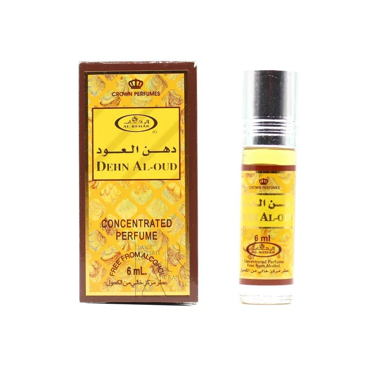 Dahn/Dehn Al Oud roll on oil (6ml) by Al Rehab - Abeer FragranceAl Rehab