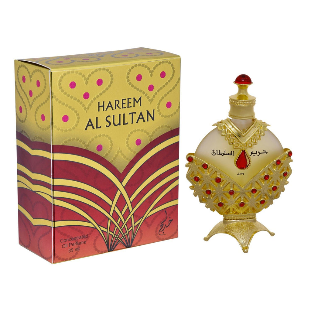 Hareem al Sultan Gold perfume oil - 35 ml by Khadlaj - AbeerKhadlaj