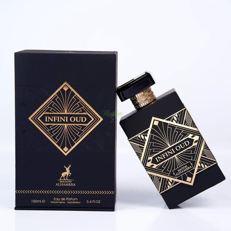 Infini Oud EDP (100ml) 3.4 fl oz spray perfume by Lattafa (Maison Alhambra) - Abeer FragranceLattafa