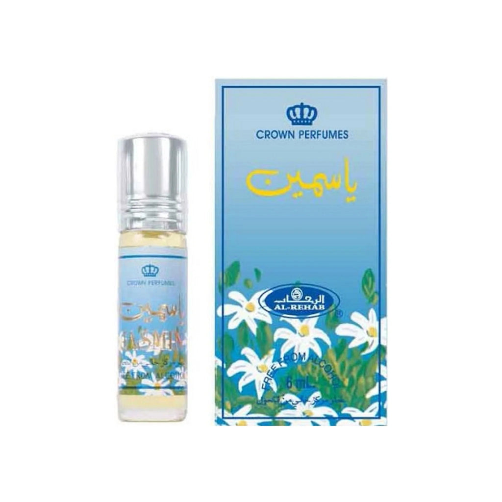 Jasmine roll on oil (6ml) by Al Rehab - Abeer FragranceAl Rehab