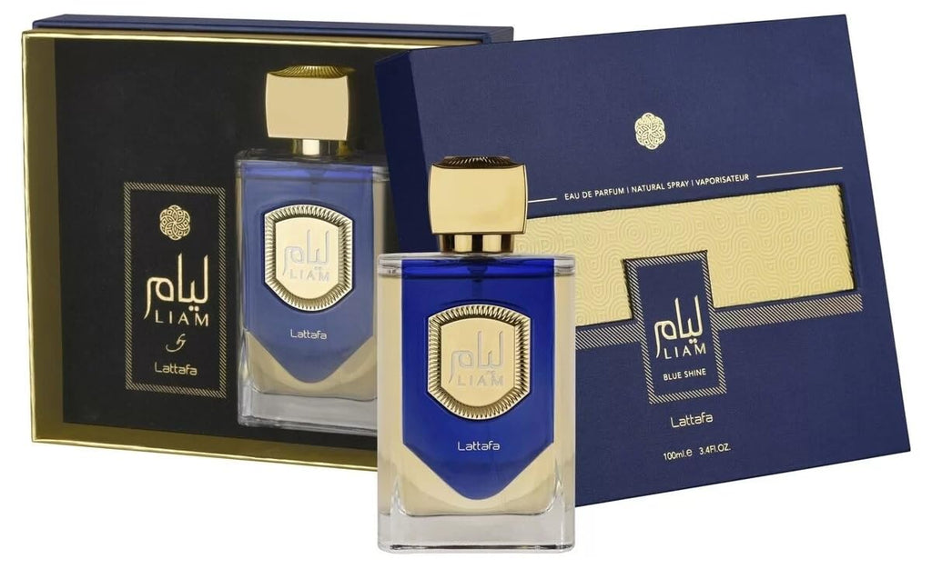 Liam Blue Shine EDP (100ml) 3.4 fl oz perfume spray by Lattafa - Abeer FragranceLattafa