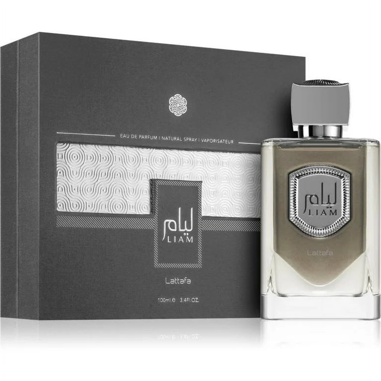 Liam Grey EDP (100ml) perfume spray by Lattafa - Abeer FragranceLattafa