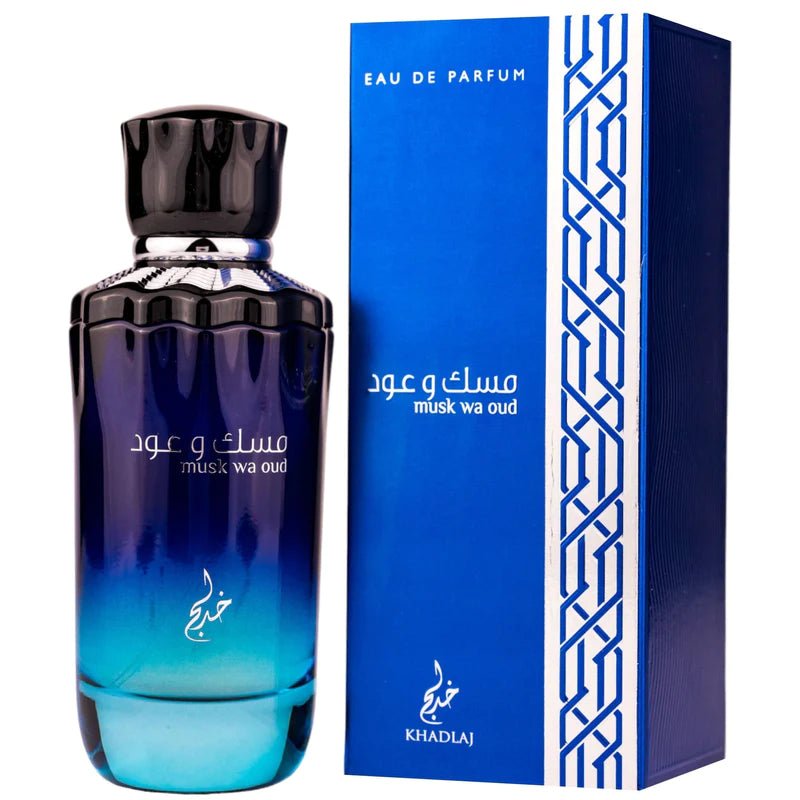 Musk Wa Oud EDP (100ml) 3.4 fl oz perfume spray by Khadlaj - Abeer FragranceKhadlaj