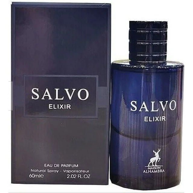 Salvo Elixir EDP (60ml) 2 fl oz spray perfume by Lattafa (Maison Alhambra) - Abeer FragranceLattafa